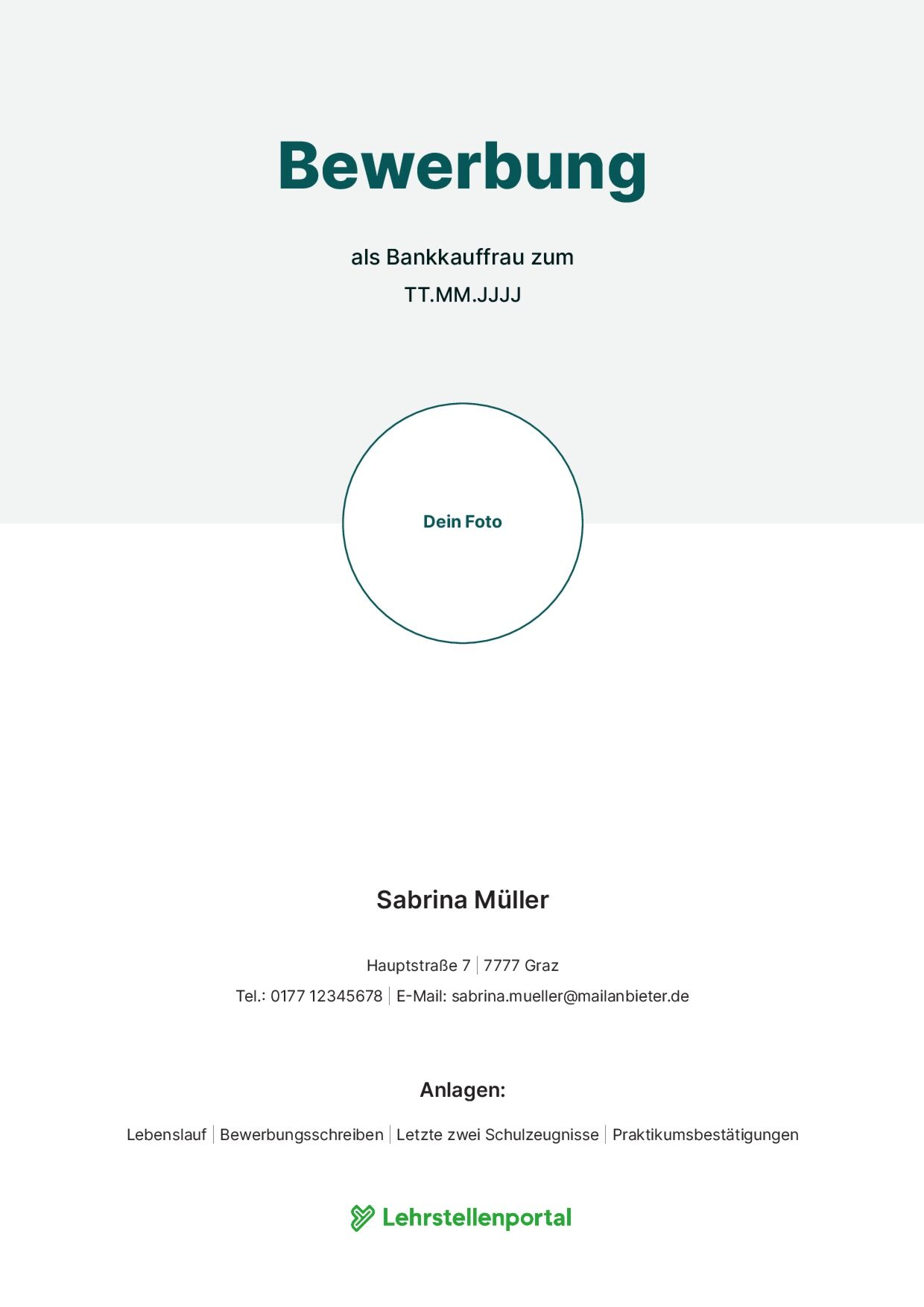 Deckblatt Beispiel 2