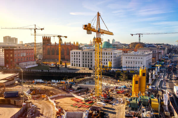 Arbeitsplatz Baustelle