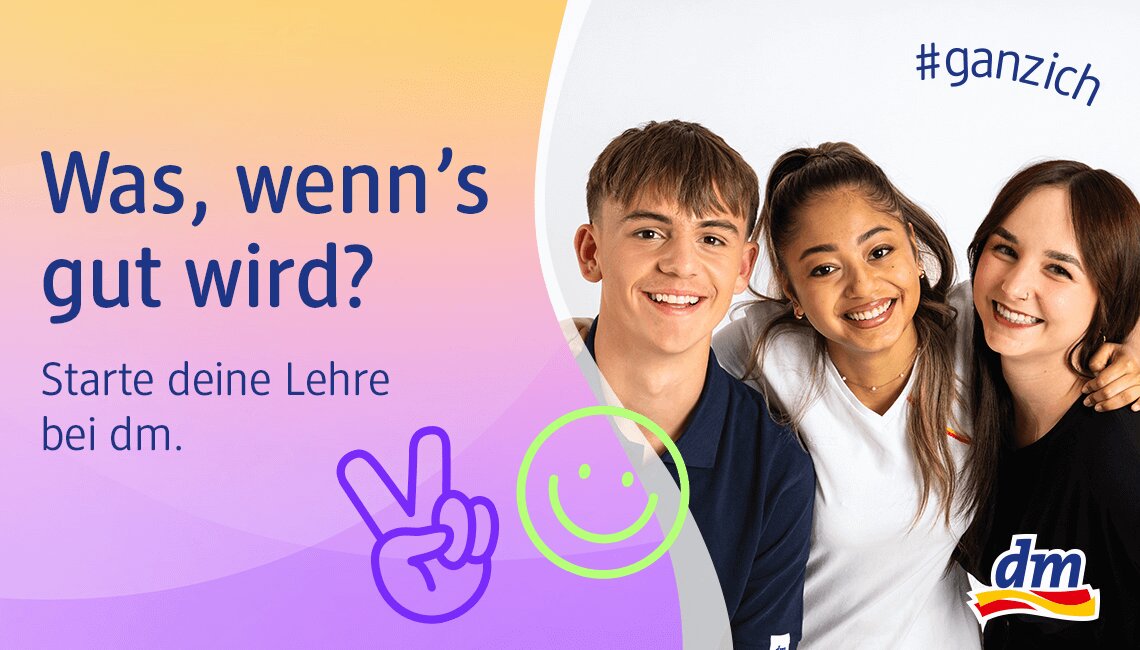 Ausbilder des Monats dm drogerie markt GmbH