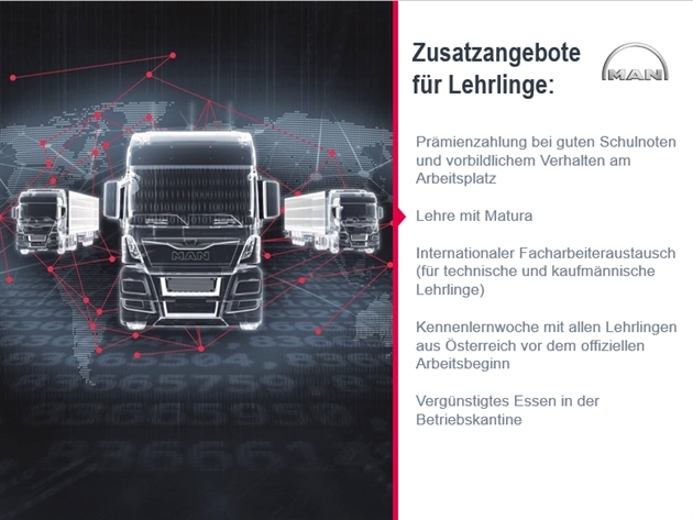 MAN Truck & Bus Vertrieb Österreich GesmbH: Wir bieten Mehr Als Nur eine gute Ausbildung.