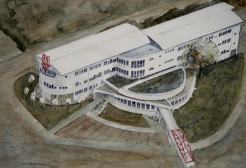 C. Bergmann KG: C. Bergmann Zentralgebäude Traun