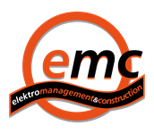emc elektromanagement & construction GmbH Logo emc elektromanagement & construction GmbH Logo